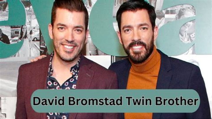 David Bromstad Twin Brother: A Deep Dive into Their Lives and Bond