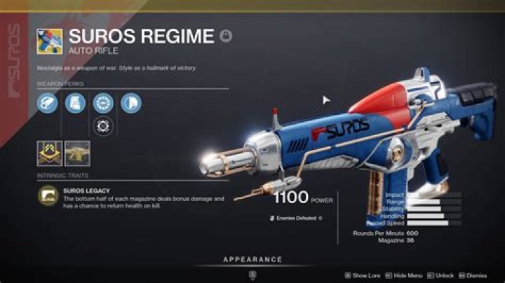 Destiny 2 How To Get SUROS Regime & Its Catalyst in 2023