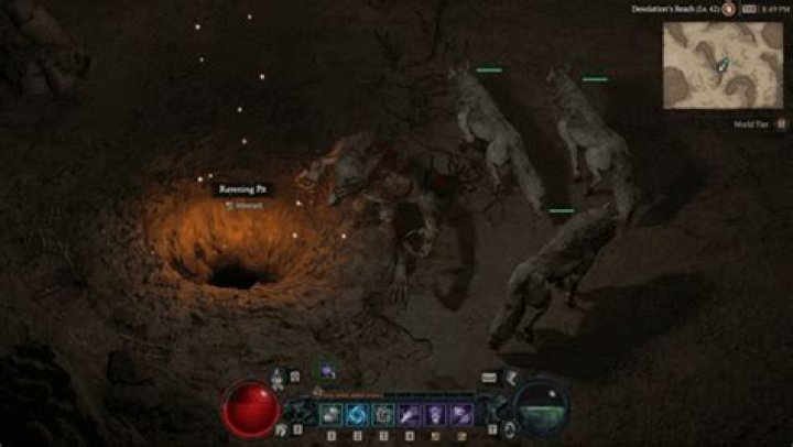 Diablo 4 Ravening Pit (Location & Objectives) Malignant Tunnel