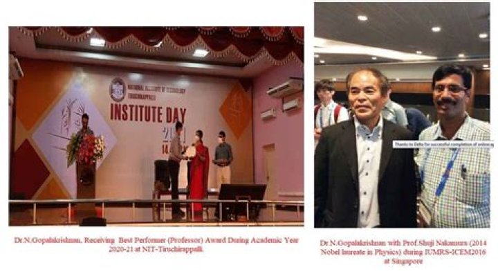 Dr. N. Gopalakrishnan's Journey And Insights