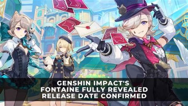 Fontaine Genshin Impact Release Date, Characters & More To Know