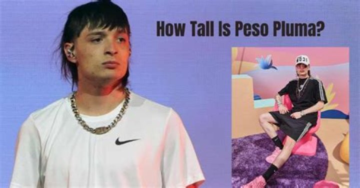 How Tall is Peso Pluma? A Comprehensive Insight