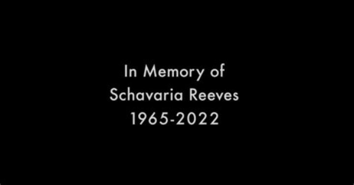 Unveiling The Truth Behind Schavaria Reeves' Untimely Death
