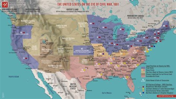 WebBlog | US Map 1854 Quiz